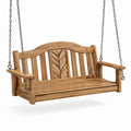 Banc suspendu en bois 150 cm