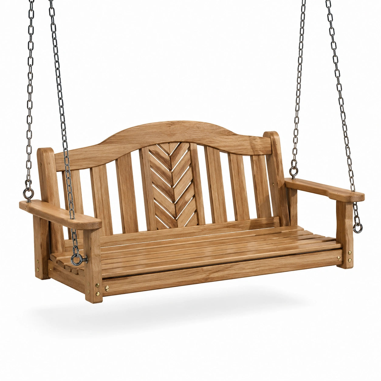 Banc suspendu en bois 150 cm